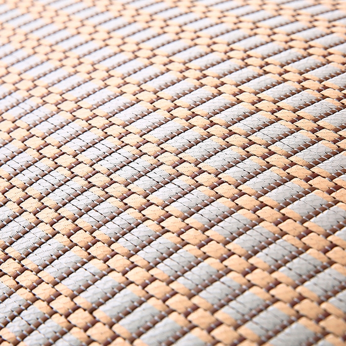 91家纺网 家纺一手货源 找家纺 小牛席业 2026新款冰藤枕套A夏凉枕套系列凉枕套夏天枕套冰丝枕套竹枕套藤枕套冰藤枕套 角标冰藤凉枕套（条纹金色）