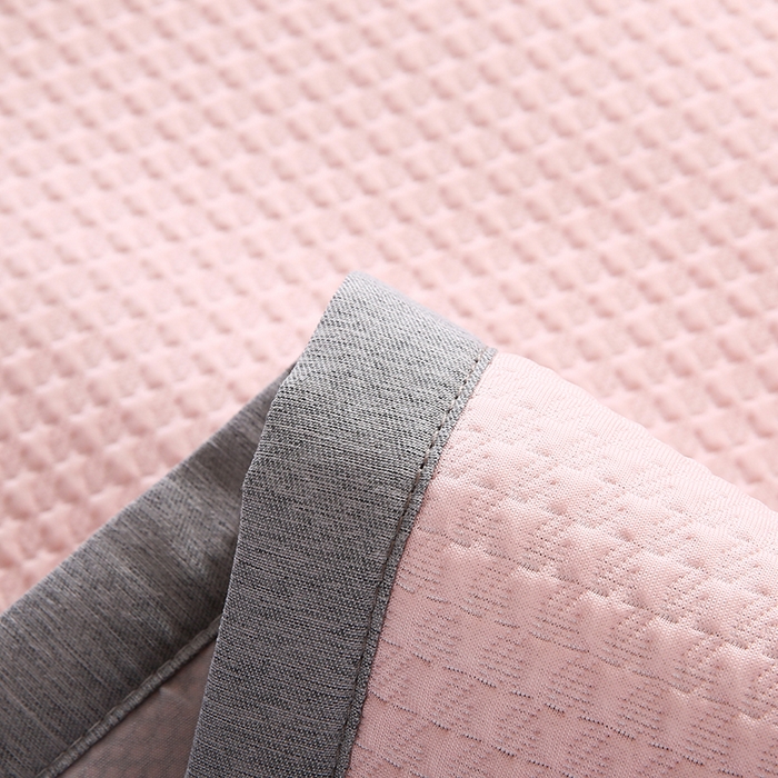 91家纺网 家纺一手货源 找家纺 （总）小牛席业 2026新款3D千鸟格按摩冷感豆豆夏凉枕套系列