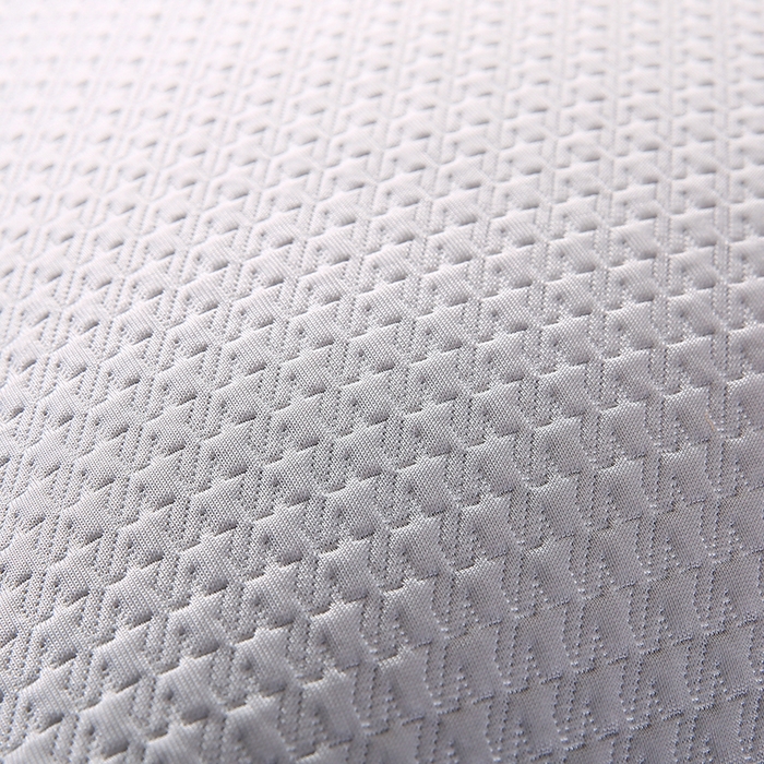 91家纺网 家纺一手货源 找家纺 小牛席业 2026新款3D千鸟格按摩冷感豆豆夏凉枕套系列 灰色