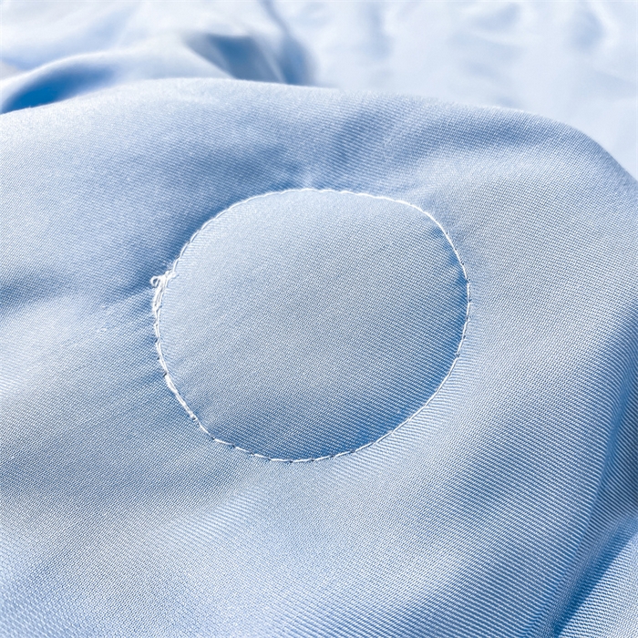 91家纺网 家纺一手货源 找家纺 （总）绒棉世家 2026新款100%莱赛尔纯色天丝面料夏被四件套终版