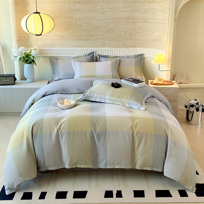 91家纺网 家纺一手货源 找家纺 （总）梧桐树 2026新款高支密全棉纯棉印花四件套