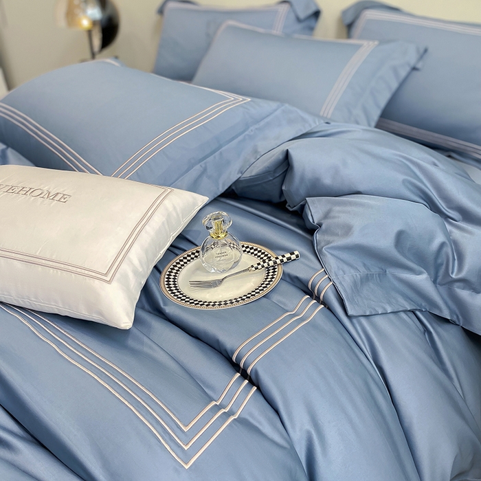 91家纺网 家纺一手货源 找家纺 （总）家居1号家纺 2026新款100支新疆长绒棉纯棉四件套-爱丽丝