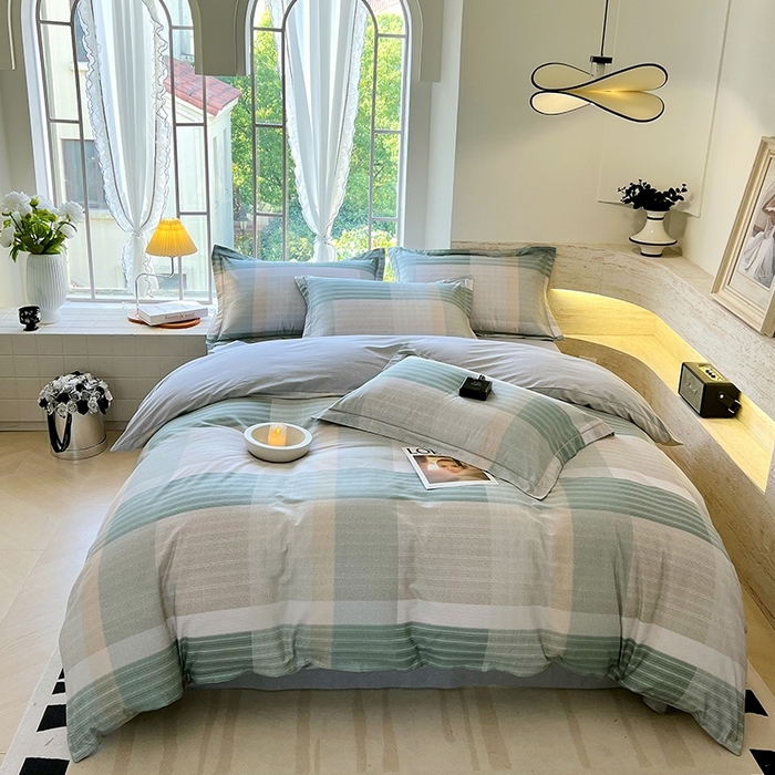 91家纺网 家纺一手货源 找家纺 （总）梧桐树 2026新款高支密全棉纯棉印花四件套