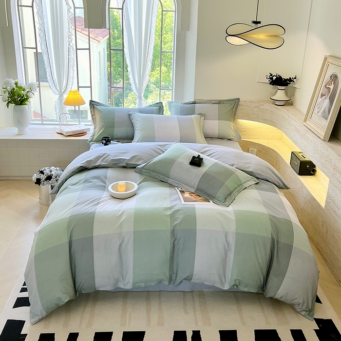 91家纺网 家纺一手货源 找家纺 （总）梧桐树 2026新款高支密全棉纯棉印花四件套