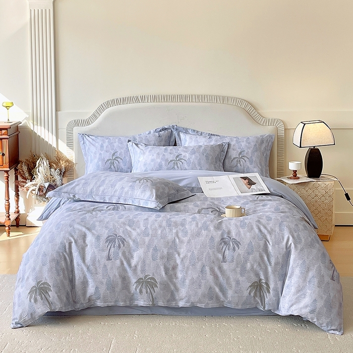 91家纺网 家纺一手货源 找家纺 （总）梧桐树 2026新款高支密全棉纯棉印花四件套