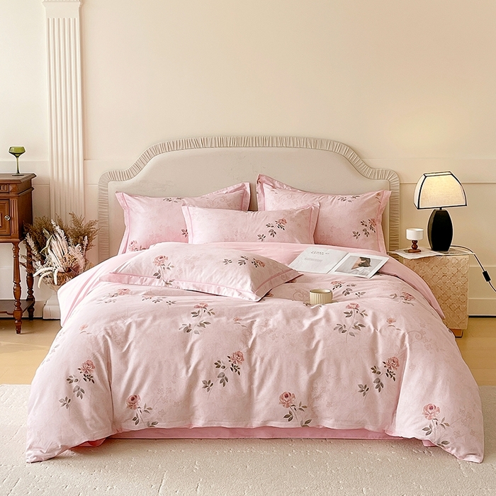 91家纺网 家纺一手货源 找家纺 （总）梧桐树 2026新款高支密全棉纯棉印花四件套