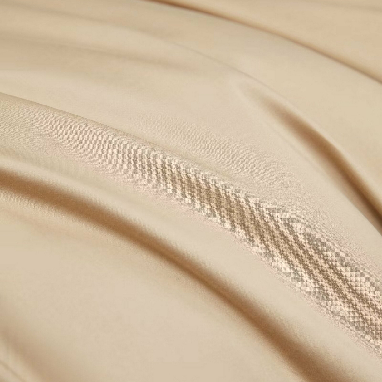 91家纺网 家纺一手货源 找家纺 沐珩家纺 2026新款双拼角拼色100s长绒棉工艺四件套-凯伦 凯伦-烟色香槟