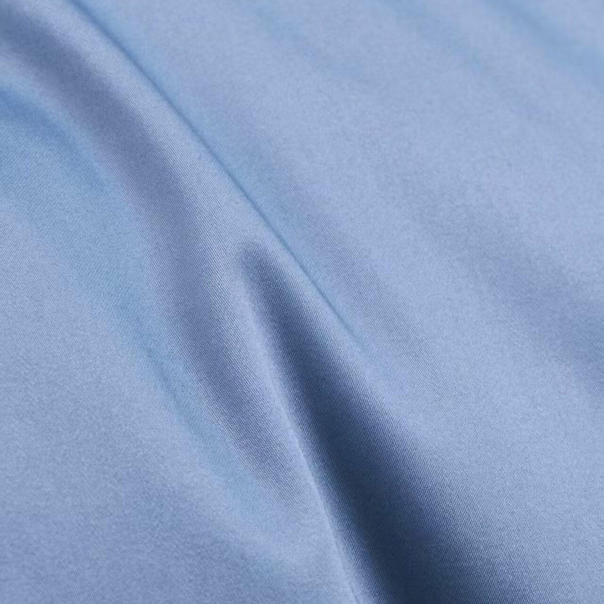 91家纺网 家纺一手货源 找家纺 沐珩家纺 2026新款双拼角拼色100s长绒棉工艺四件套-凯伦 凯伦-钻石蓝