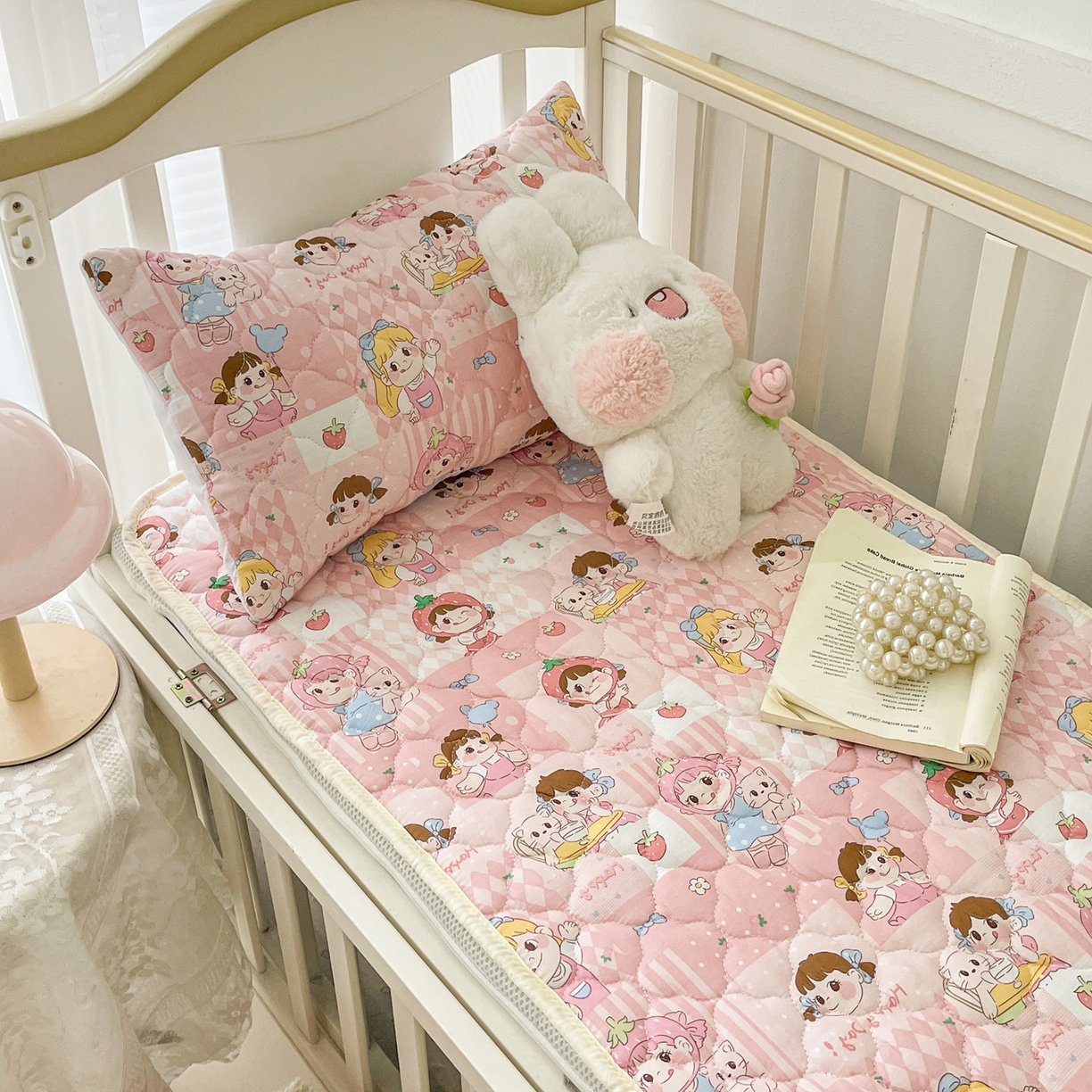 91家纺网 家纺一手货源 找家纺 （总）小桃姐家纺 2026新款全棉纯棉天然棉花床褥防滑床护垫垫子幼儿园床垫儿童床垫