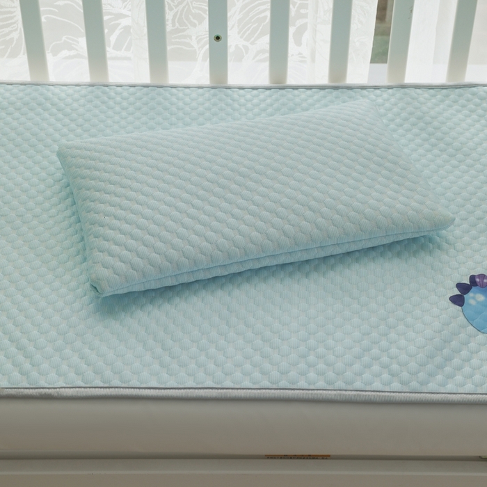 91家纺网 家纺一手货源 找家纺 宅部落 2026新款凉感豆豆儿童凉席席子 小海马-淡蓝