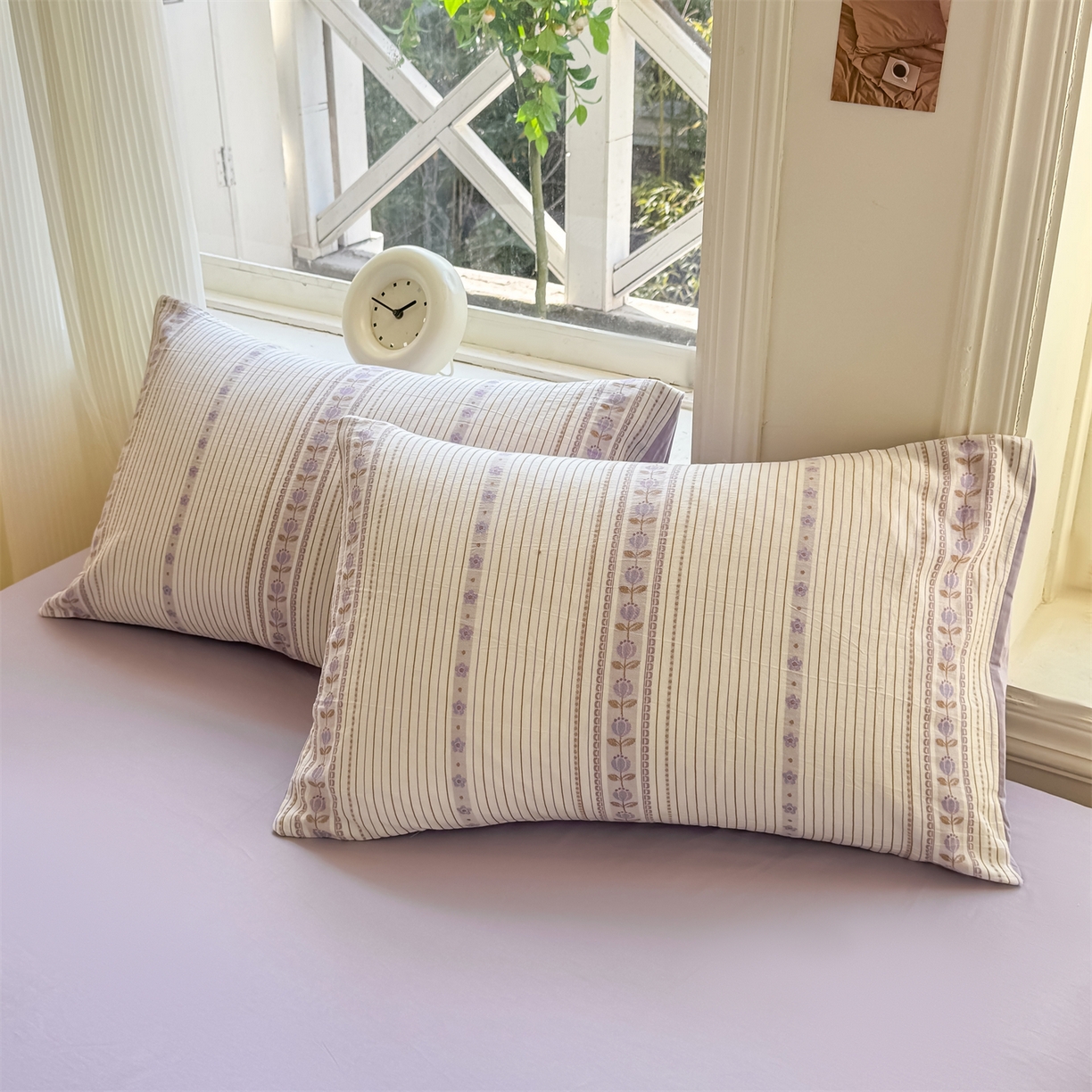 91家纺网 家纺一手货源 找家纺 （总）灰鲸 2026新款A类全棉纯棉色织提花四件套