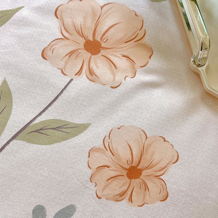 91家纺网 家纺一手货源 找家纺 梧桐树 2026新款高支密全棉纯棉印花四件套 A36花屿