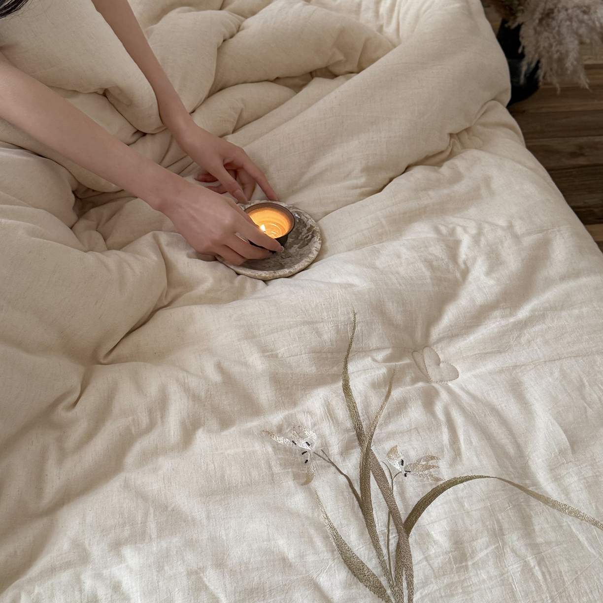 91家纺网 家纺一手货源 找家纺 （总）鹿班家居 2026春季新品水洗棉麻棉花被被子被芯系列-织里（标准会员-20元）