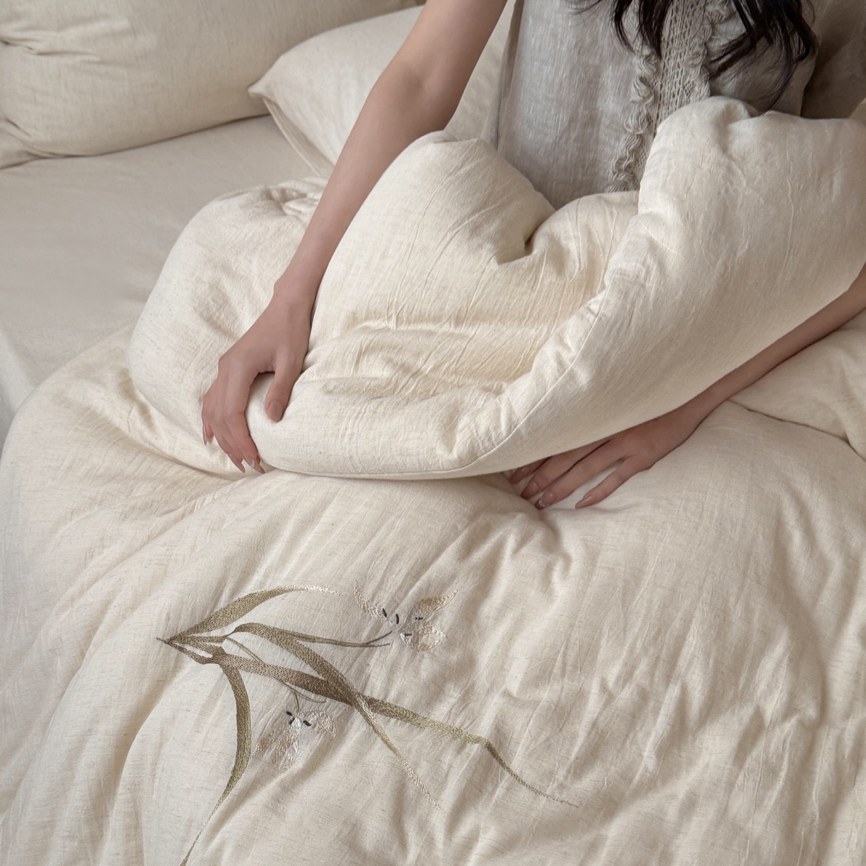 91家纺网 家纺一手货源 找家纺 （总）鹿班家居 2026春季新品水洗棉麻棉花被被子被芯系列-织里（标准会员-20元）