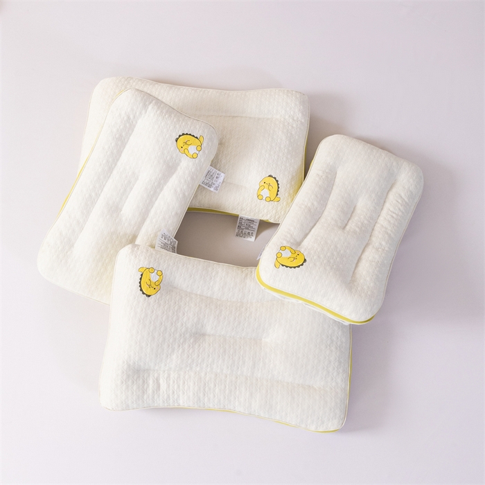 91家纺网 家纺一手货源 找家纺 （总）红柳枕芯 2026新款舒睡针织羽丝绒安睡儿童枕小恐龙枕头枕芯