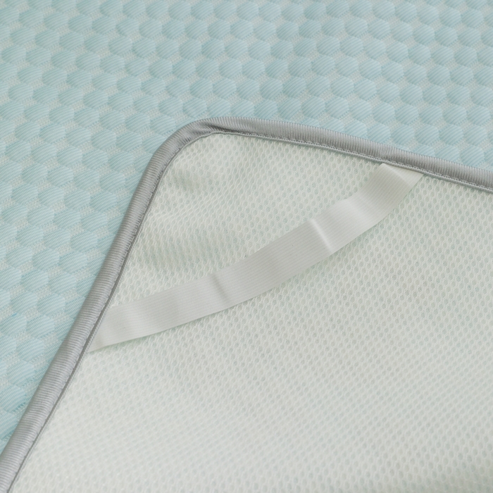 91家纺网 家纺一手货源 找家纺 宅部落 2026新款凉感豆豆儿童凉席席子 小牛牛-淡蓝