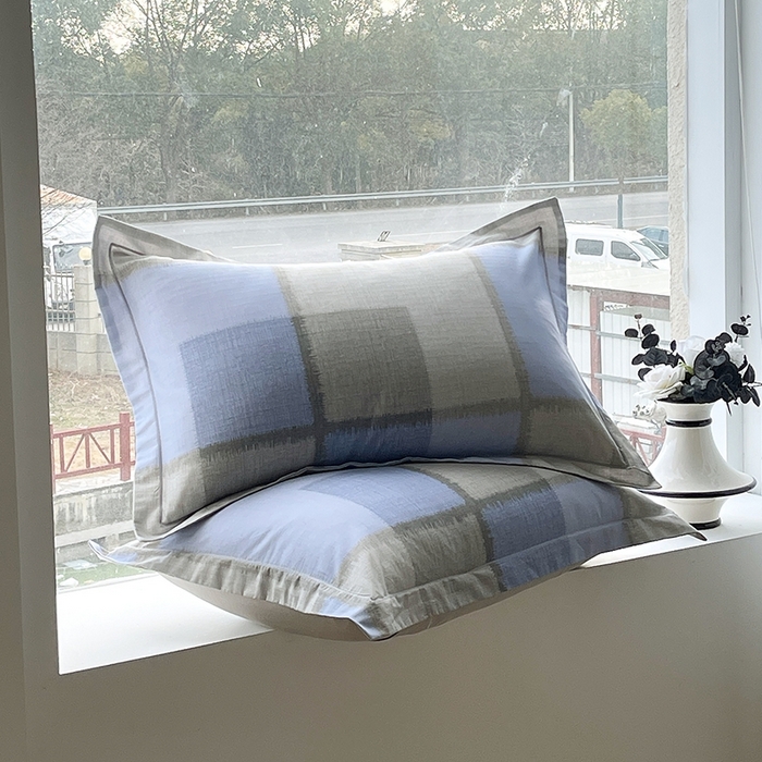 91家纺网 家纺一手货源 找家纺 梧桐树 2026新款高支密全棉纯棉印花四件套 A48尚格