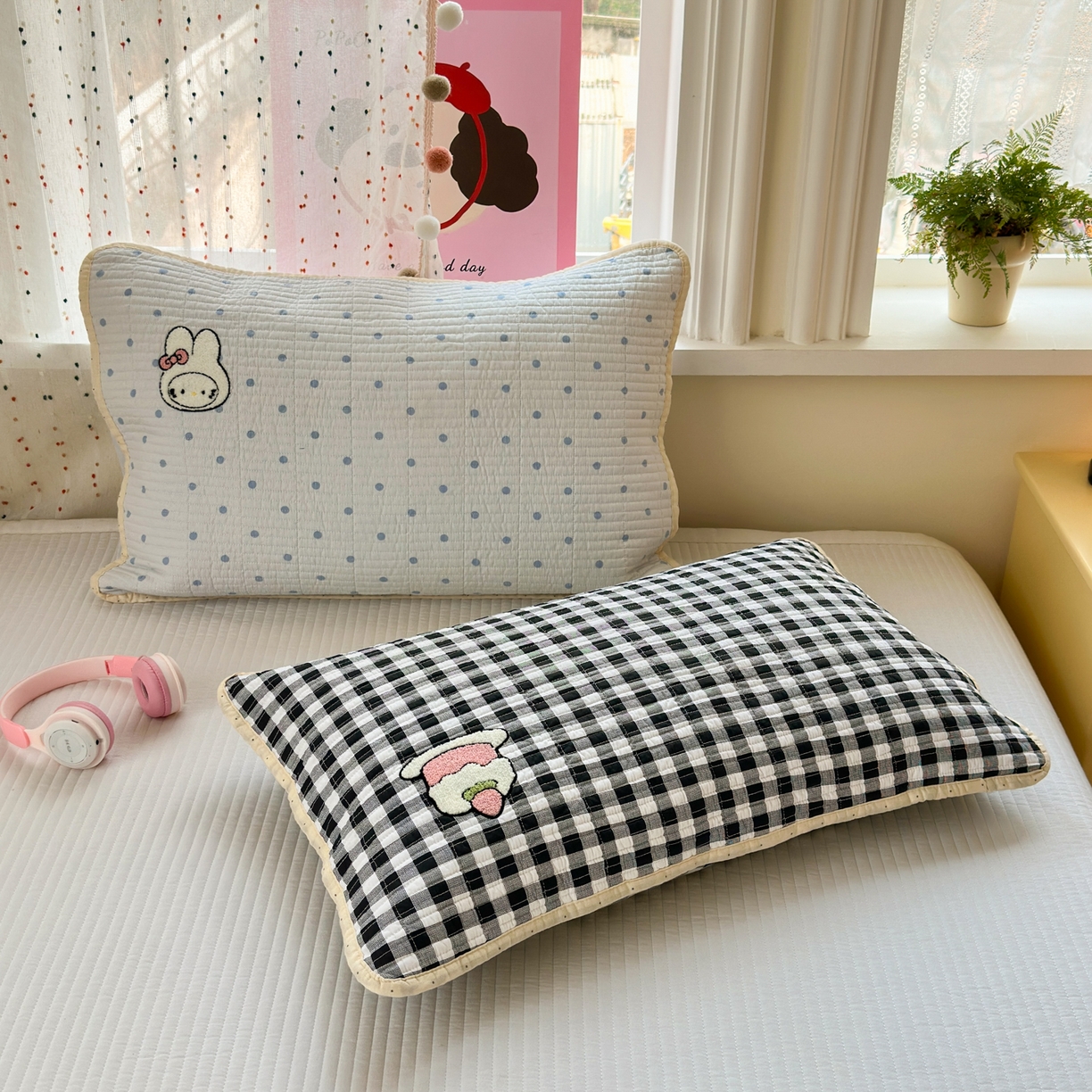 91家纺网 家纺一手货源 找家纺 （总）女子家纺 2026新款双面纯棉水洗两用毛巾绣床盖四件套-第一波