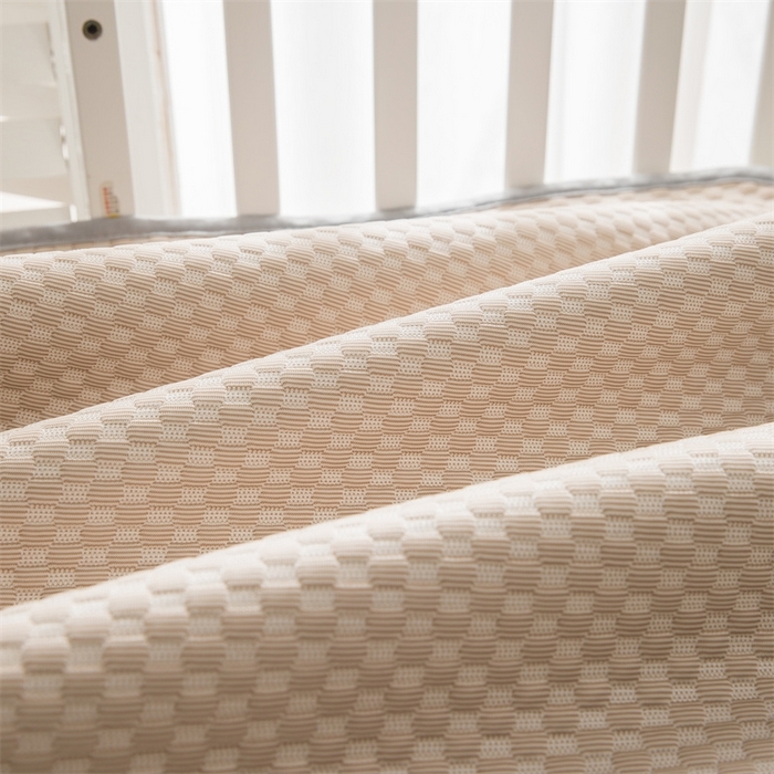 91家纺网 家纺一手货源 找家纺 宅部落 2026新款凉感豆豆儿童凉席席子 小牛牛-咖色