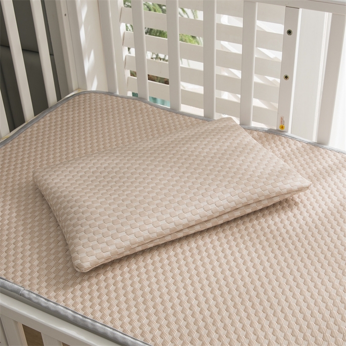 91家纺网 家纺一手货源 找家纺 宅部落 2026新款凉感豆豆儿童凉席席子 小牛牛-咖色