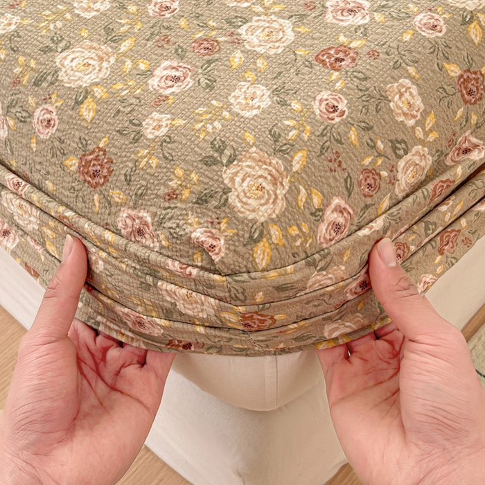 91家纺网 家纺一手货源 找家纺 小桃姐家纺 2025新款超柔印花云感泡芙双层纱床笠单件床笠二三件套 晚月