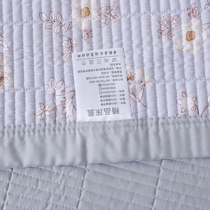 91家纺网 家纺一手货源 找家纺 （总）诗雅 2026新款简约夹棉床盖