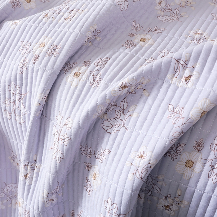 91家纺网 家纺一手货源 找家纺 （总）诗雅 2026新款简约夹棉床盖