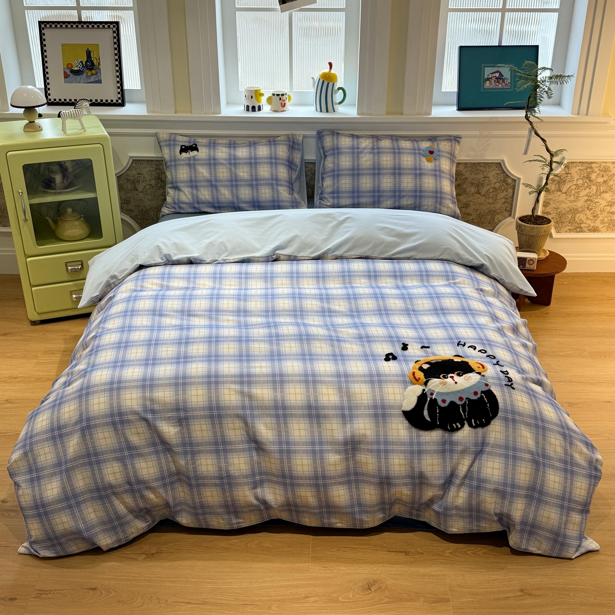 91家纺网 家纺一手货源 找家纺 （总）珺柔家纺 2026新款全棉纯棉四件套