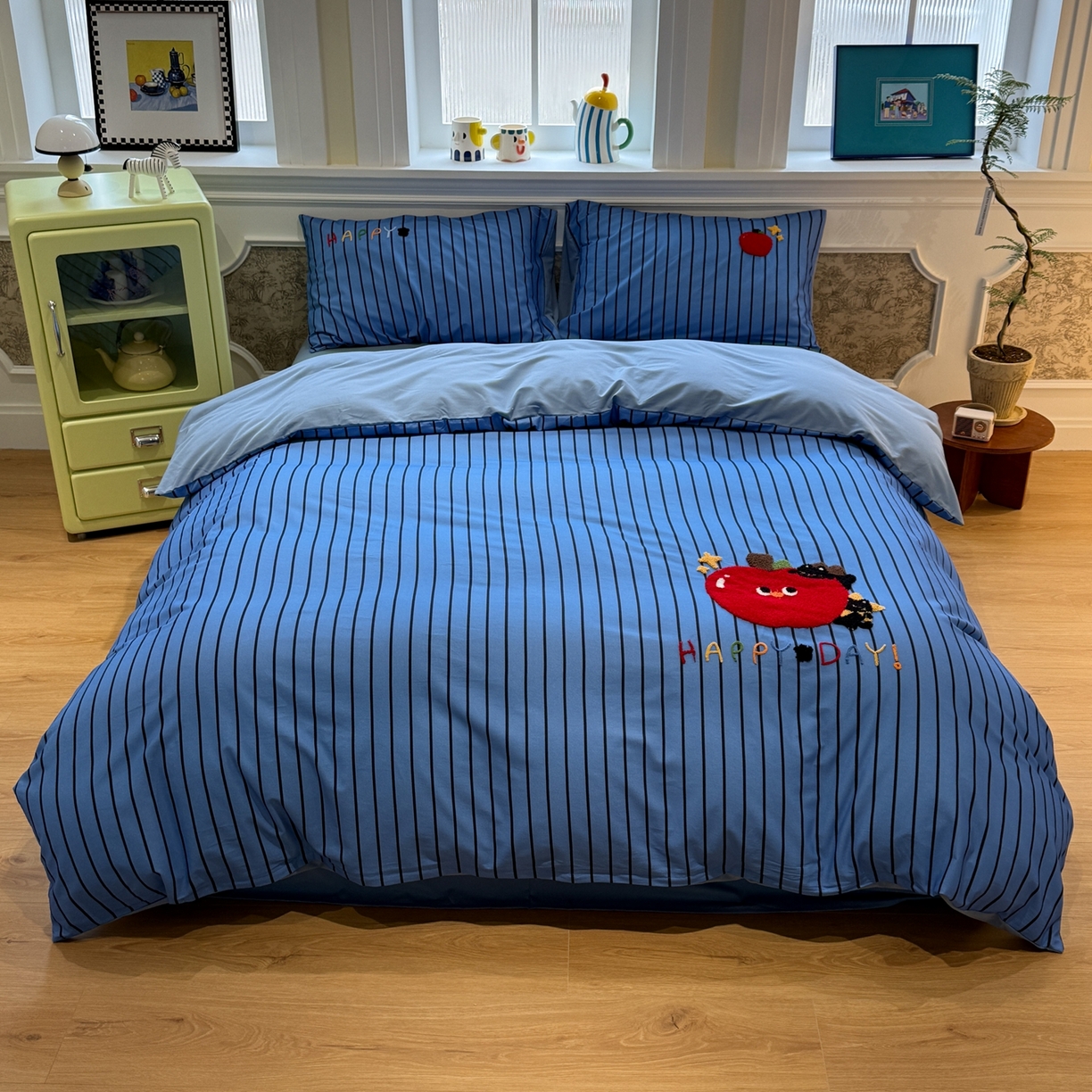 珺柔家纺 2026新款全棉纯棉四件套 躲猫猫