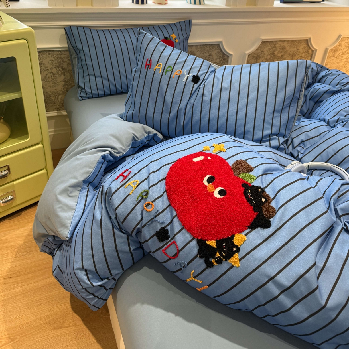 91家纺网 家纺一手货源 找家纺 珺柔家纺 2026新款全棉纯棉四件套 躲猫猫