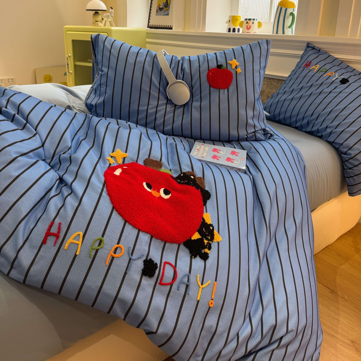 91家纺网 家纺一手货源 找家纺 珺柔家纺 2026新款全棉纯棉四件套 躲猫猫