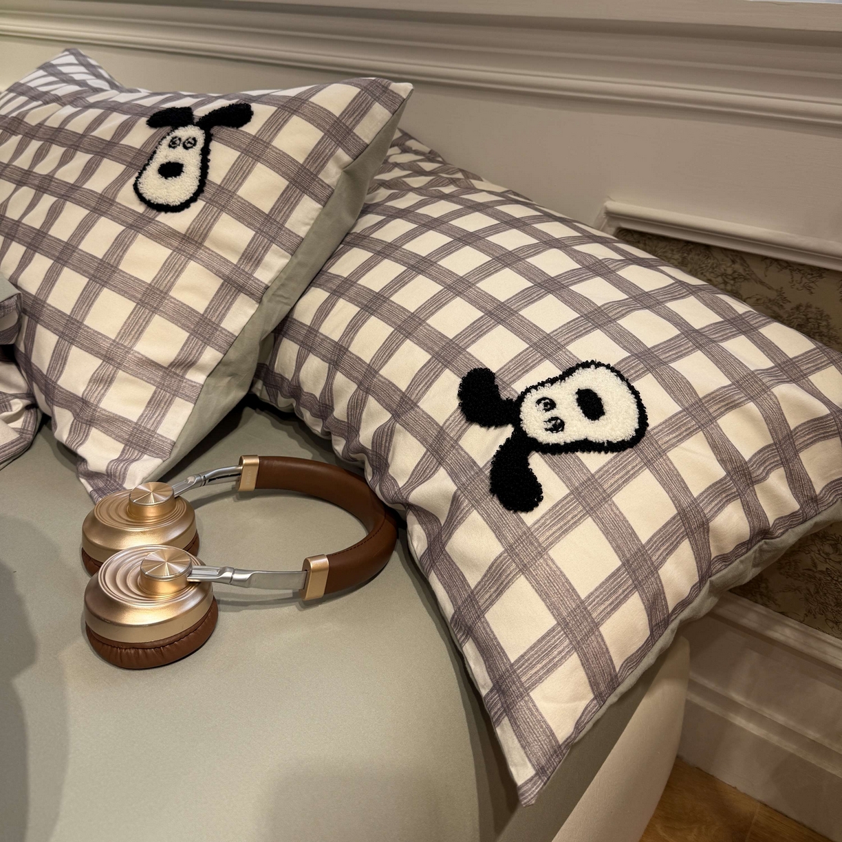 91家纺网 家纺一手货源 找家纺 珺柔家纺 2026新款全棉纯棉四件套 哈皮狗