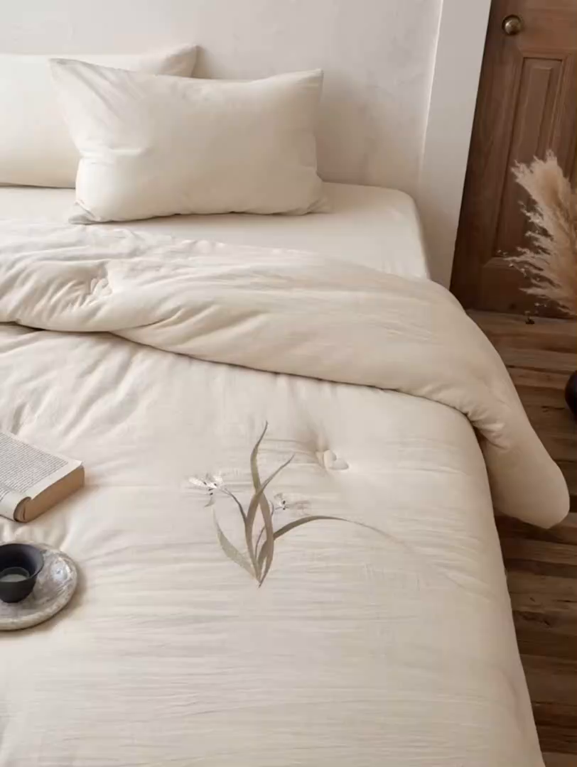 91家纺网 家纺一手货源 找家纺 （总）鹿班家居 2026春季新品水洗棉麻棉花被被子被芯系列-织里（标准会员-20元）