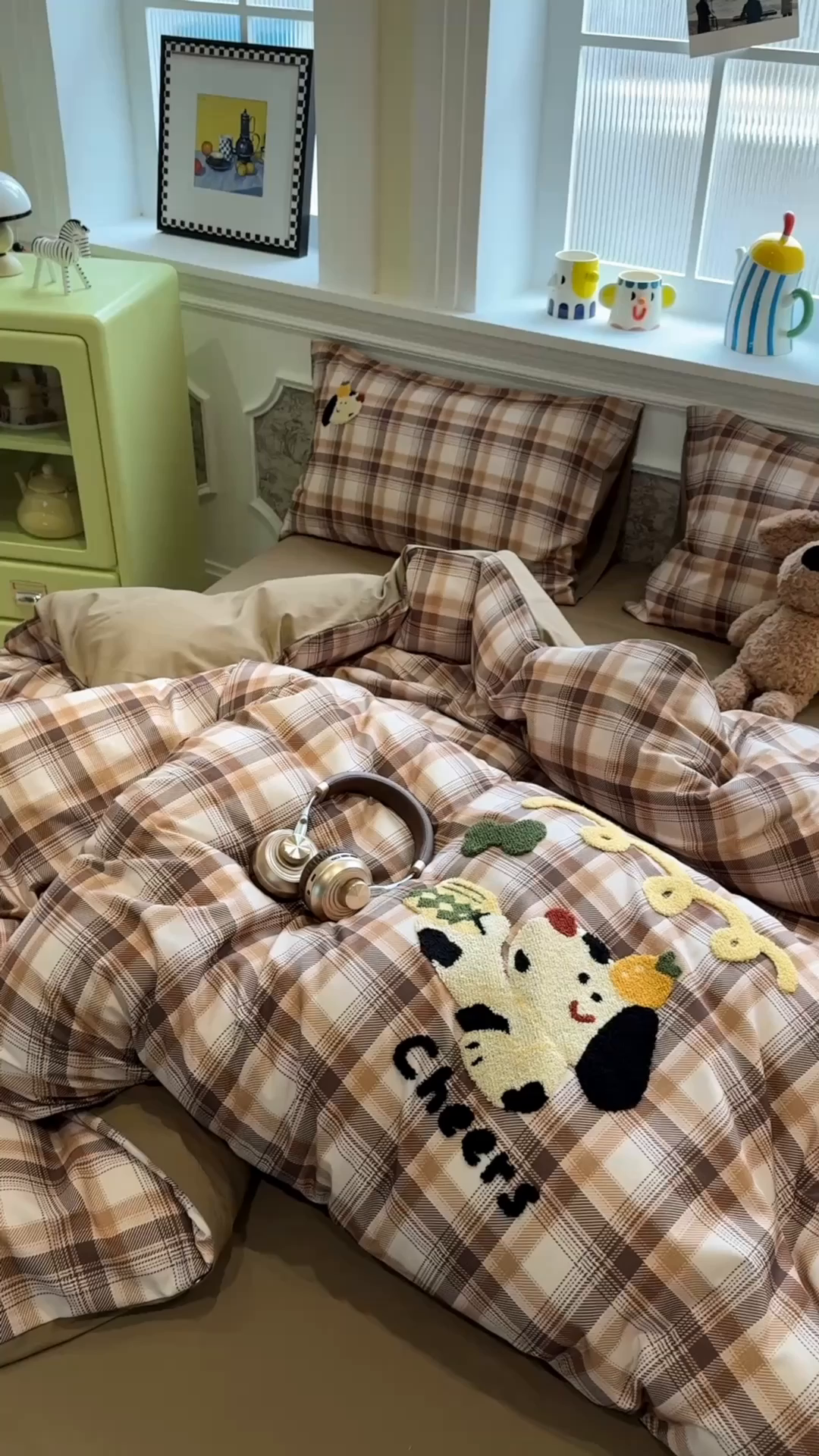 91家纺网 家纺一手货源 找家纺 珺柔家纺 2026新款全棉纯棉四件套 趴趴狗