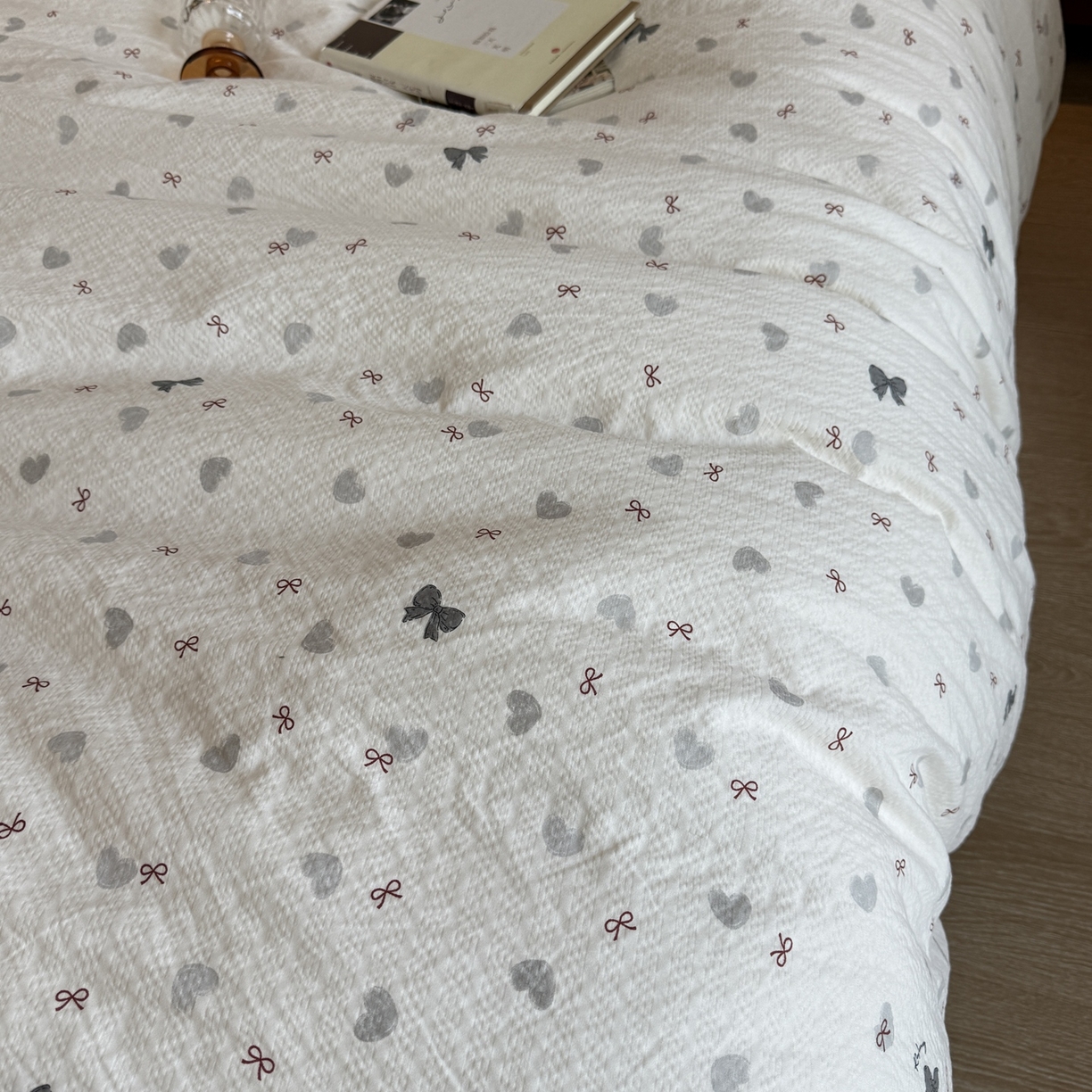 91家纺网 家纺一手货源 找家纺 美丽坊 2026新款爆款韩版泡泡纱四件套 海派甜心