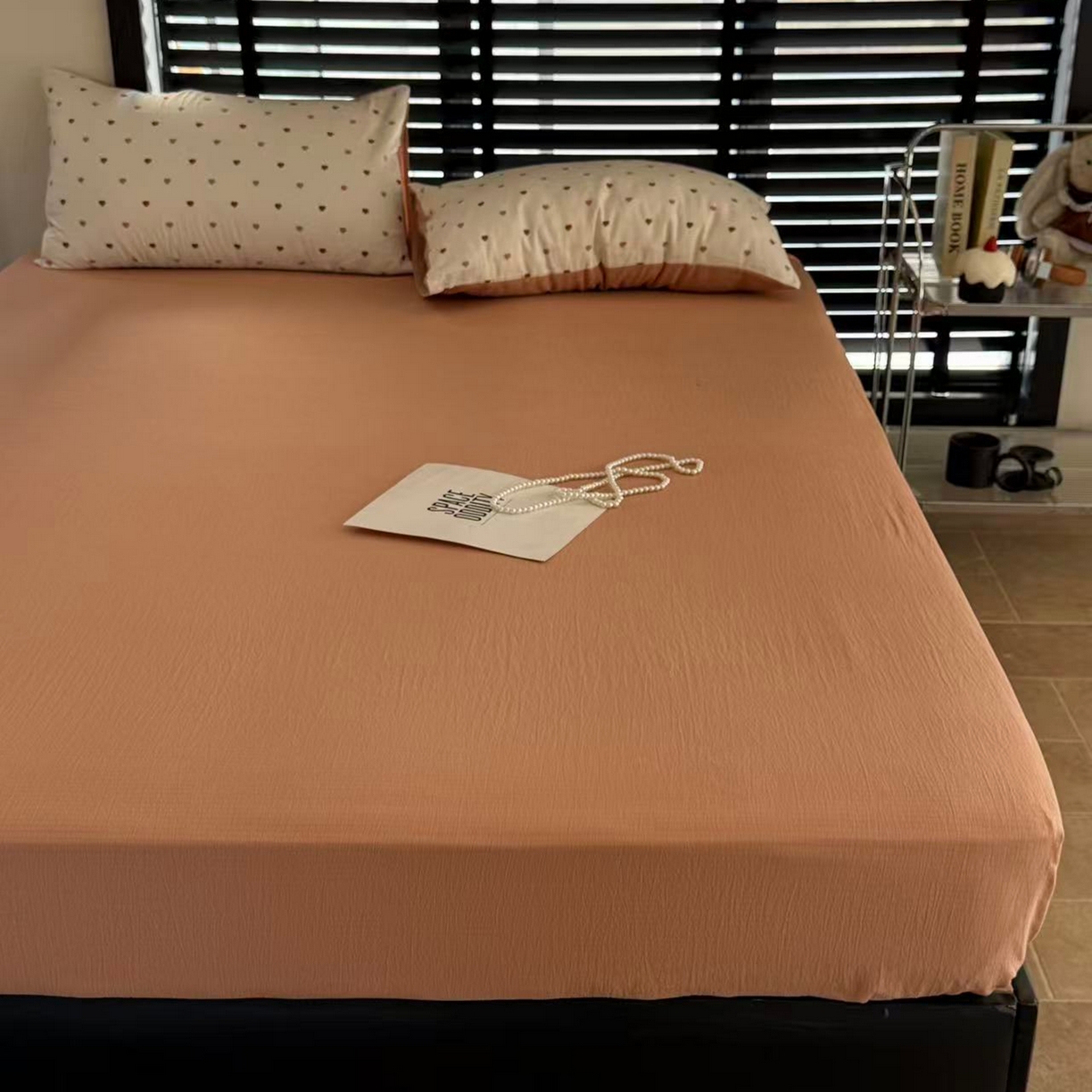 91家纺网 家纺一手货源 找家纺 （总）美丽坊 2026新款韩系沐纱棉印花四件套