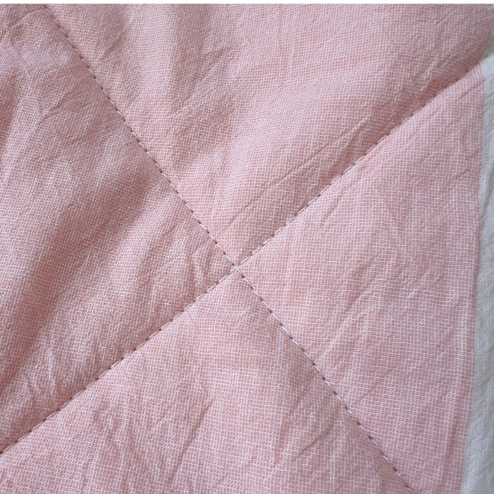 91家纺网 家纺一手货源 找家纺 春皖家纺 2026春夏新款全棉色织水洗棉夏被夏凉被空调被-云恋系列 云恋-莱卡