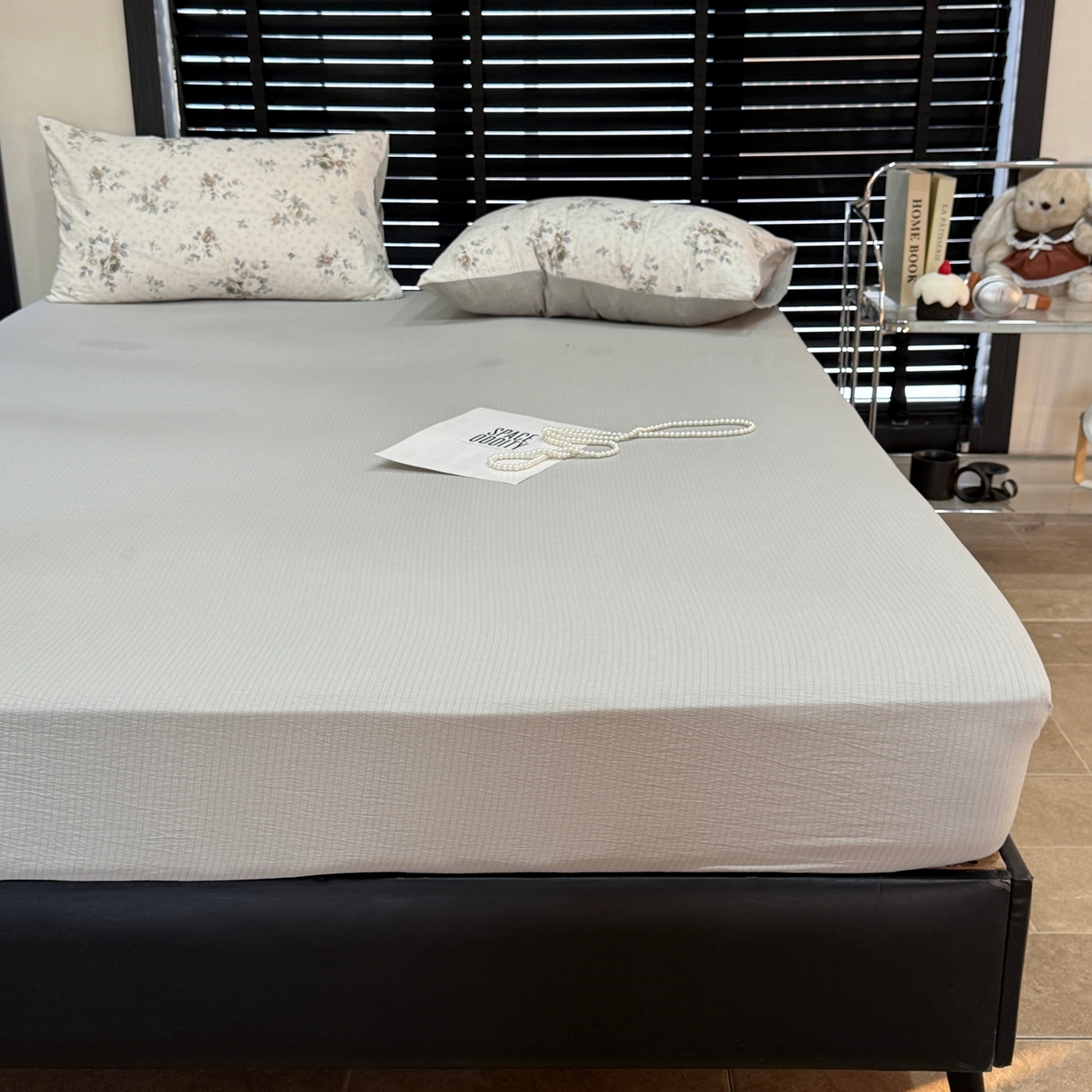 91家纺网 家纺一手货源 找家纺 美丽坊 2026新款韩系沐纱棉印花四件套 漫野