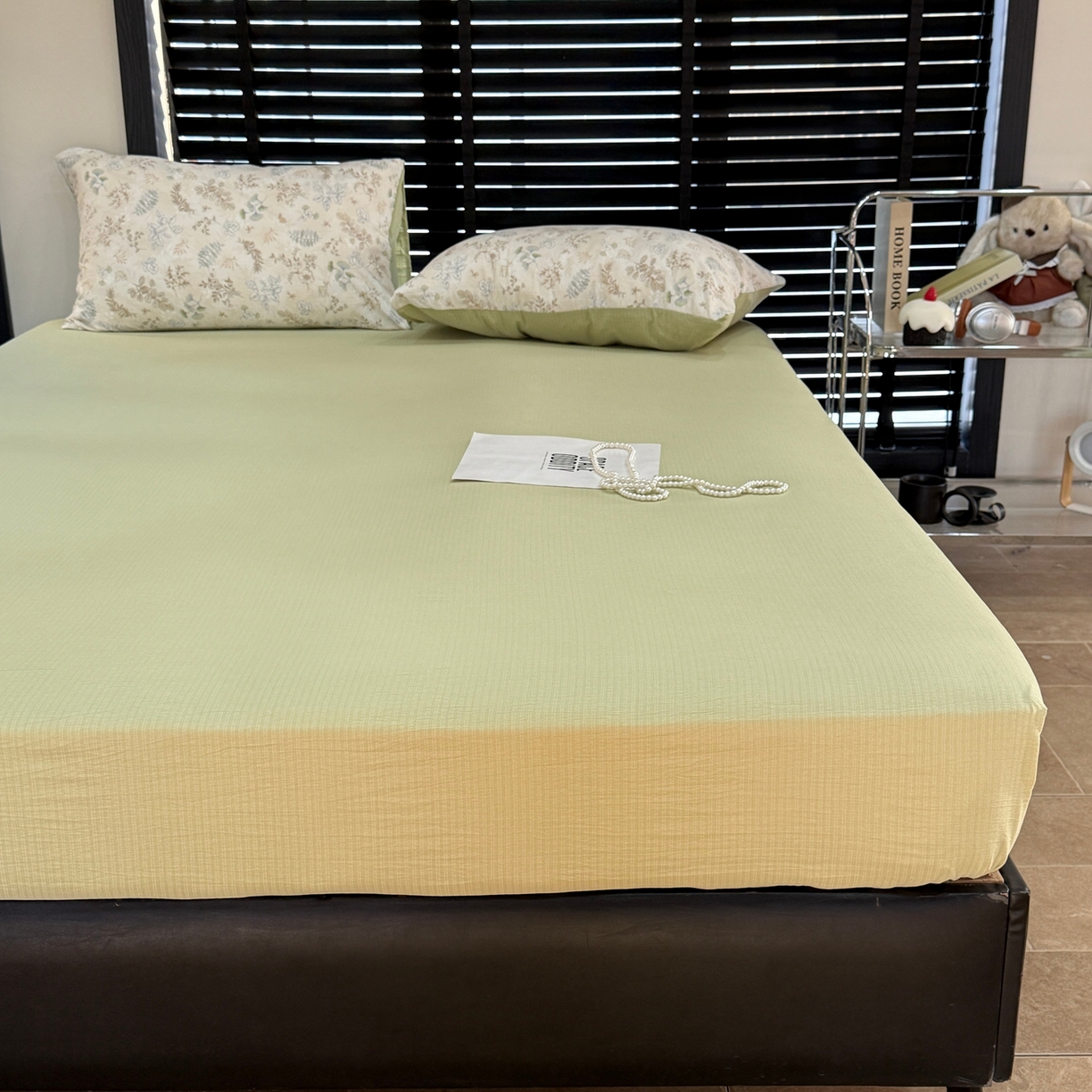 91家纺网 家纺一手货源 找家纺 美丽坊 2026新款韩系沐纱棉印花四件套 秘境森林