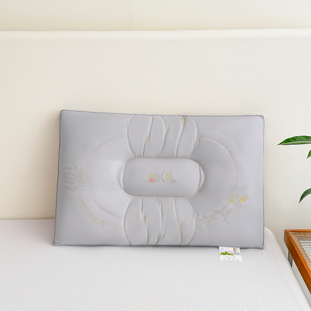 91家纺网 家纺一手货源 找家纺 （总）红柳枕芯 2026新款刺绣款高档单人枕头枕芯亲肤透气单人舒睡保健枕睡眠不变形