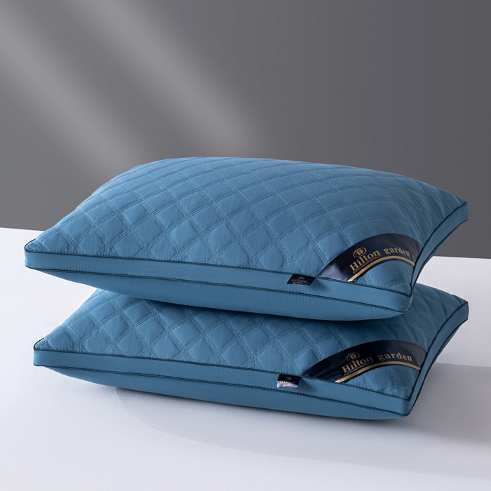 91家纺网 家纺一手货源 找家纺 （总）红柳枕芯 2026新款三格线亲肤羽丝棉酒店枕枕头枕芯三格线系列