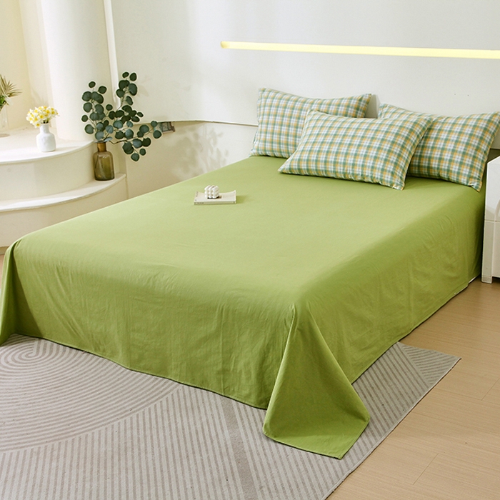 91家纺网 家纺一手货源 找家纺 春皖家纺 2026新款全棉色织宽边棉花夏被-云恋 云恋-芒果格