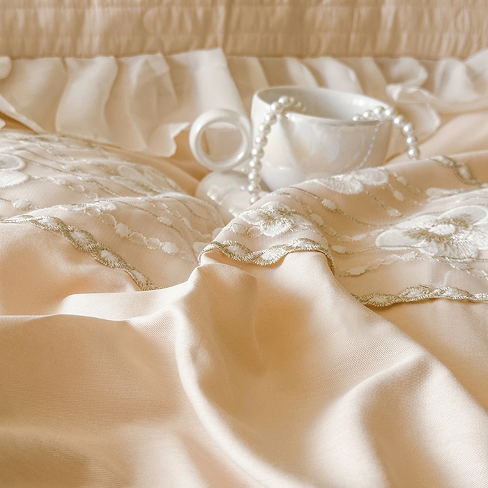 91家纺网 家纺一手货源 找家纺 （总）网红馆（ck家纺）2026新款星河蜜语全棉床盖四件套