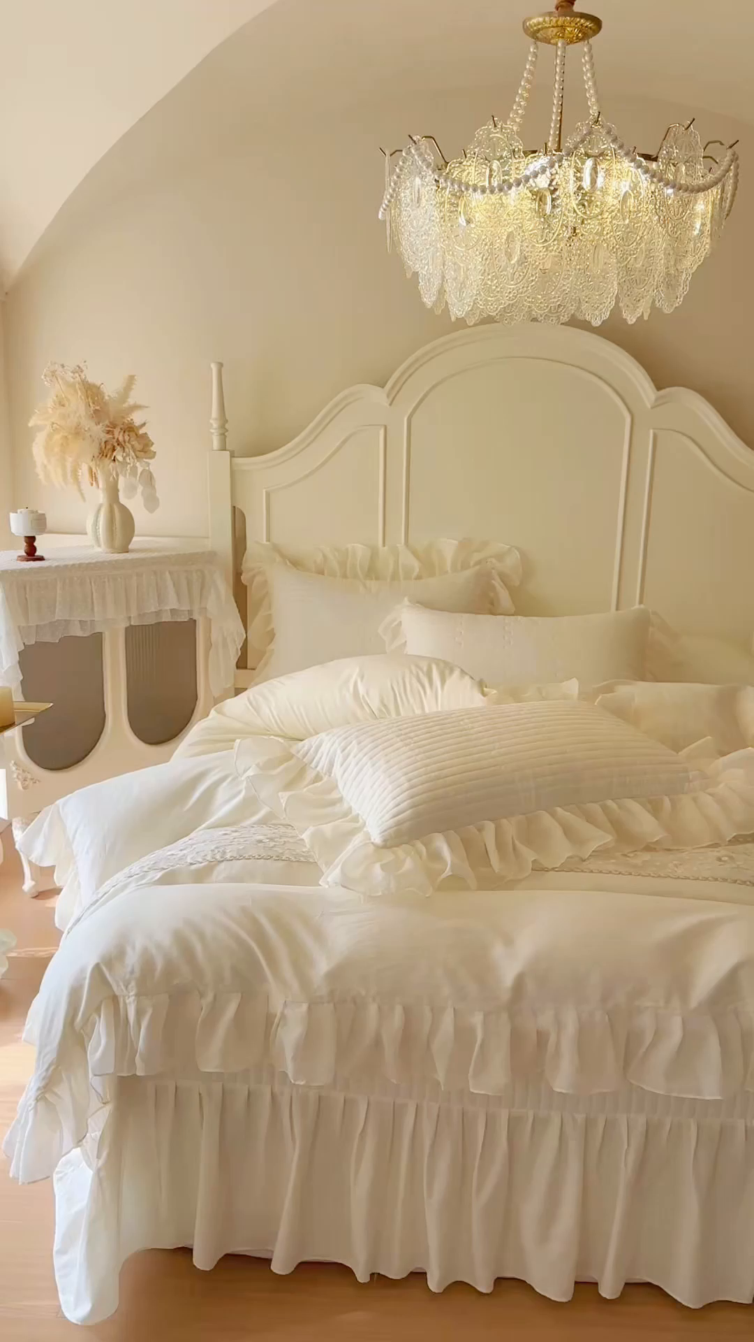 91家纺网 家纺一手货源 找家纺 网红馆（ck家纺）2026新款星河蜜语全棉床盖四件套 星河蜜语 米