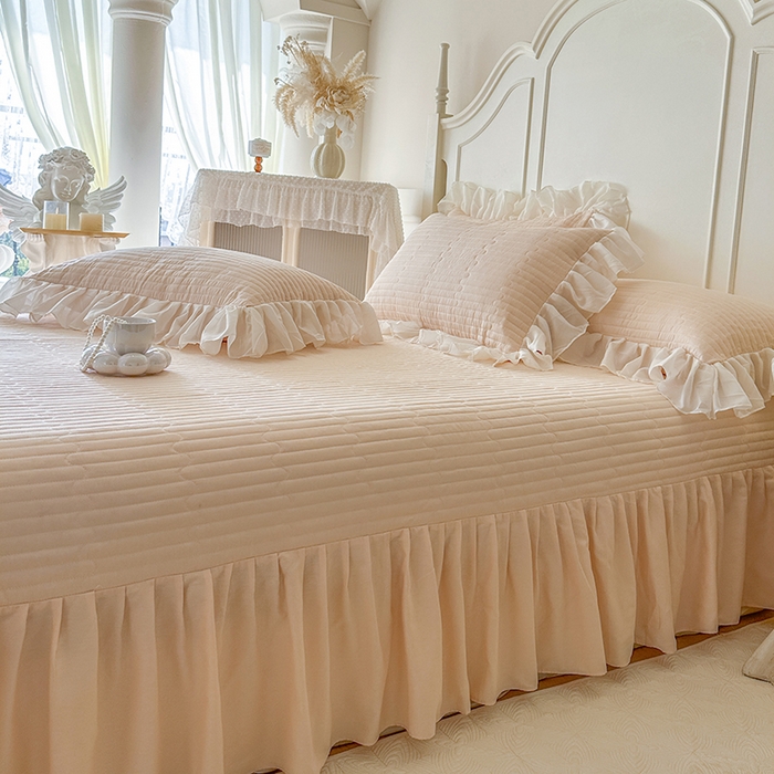 91家纺网 家纺一手货源 找家纺 （总）网红馆（ck家纺）2026新款星河蜜语全棉床盖四件套单床盖