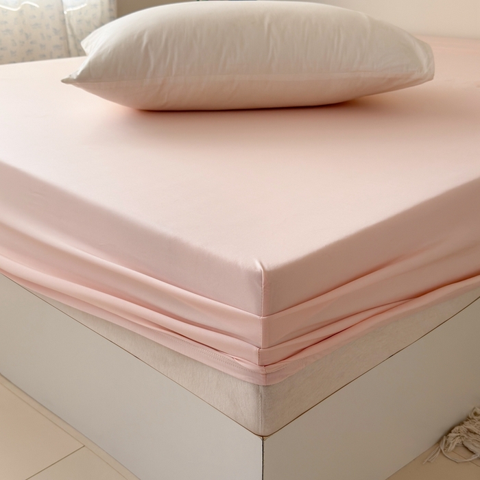 91家纺网 家纺一手货源 找家纺 （总）法芙娜家纺 2026新款纯色165克双面锦氨凉感冰皮床笠