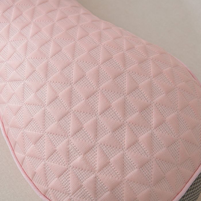 91家纺网 家纺一手货源 找家纺 （总）小桃姐家纺 2025新款凉感冰丝苦荞骨形护颈枕 枕头枕芯