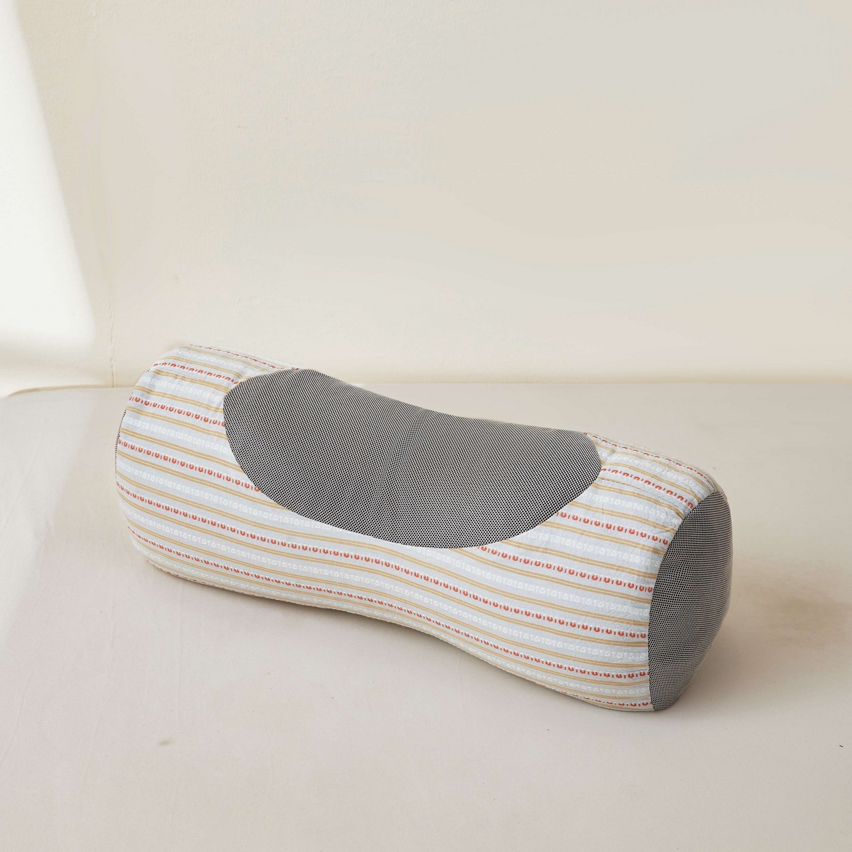 91家纺网 家纺一手货源 找家纺 小桃姐家纺 2025新款全棉纯棉圆柱荞麦枕护颈椎元宝枕枕头枕芯 A1全棉圆柱荞麦枕-【米兰】