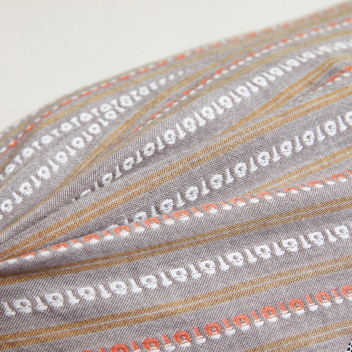 91家纺网 家纺一手货源 找家纺 小桃姐家纺 2025新款全棉纯棉圆柱荞麦枕护颈椎元宝枕枕头枕芯 A1全棉圆柱荞麦枕-【红棕】