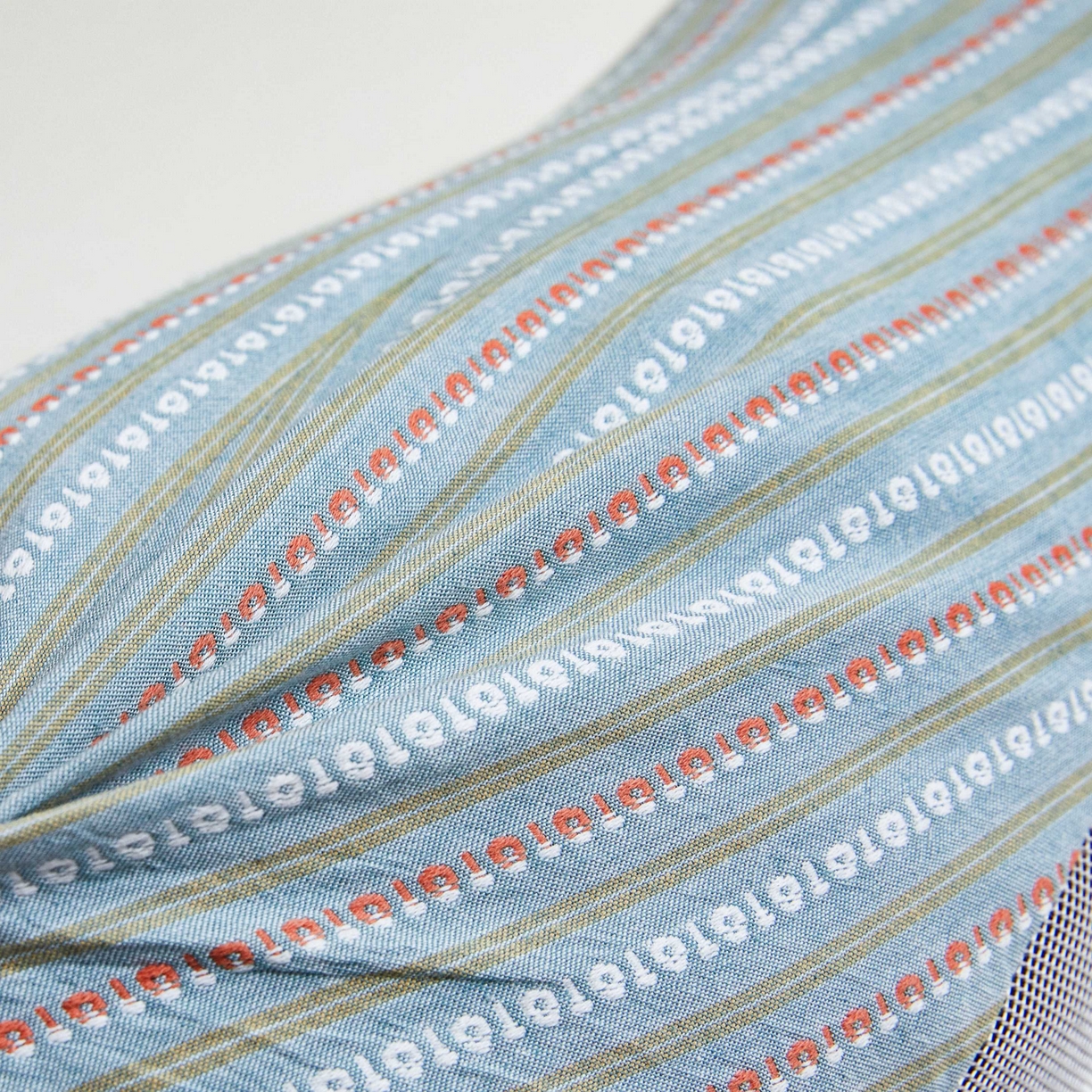 91家纺网 家纺一手货源 找家纺 小桃姐家纺 2025新款全棉纯棉圆柱荞麦枕护颈椎元宝枕枕头枕芯 A1全棉圆柱荞麦枕-【蓝色】